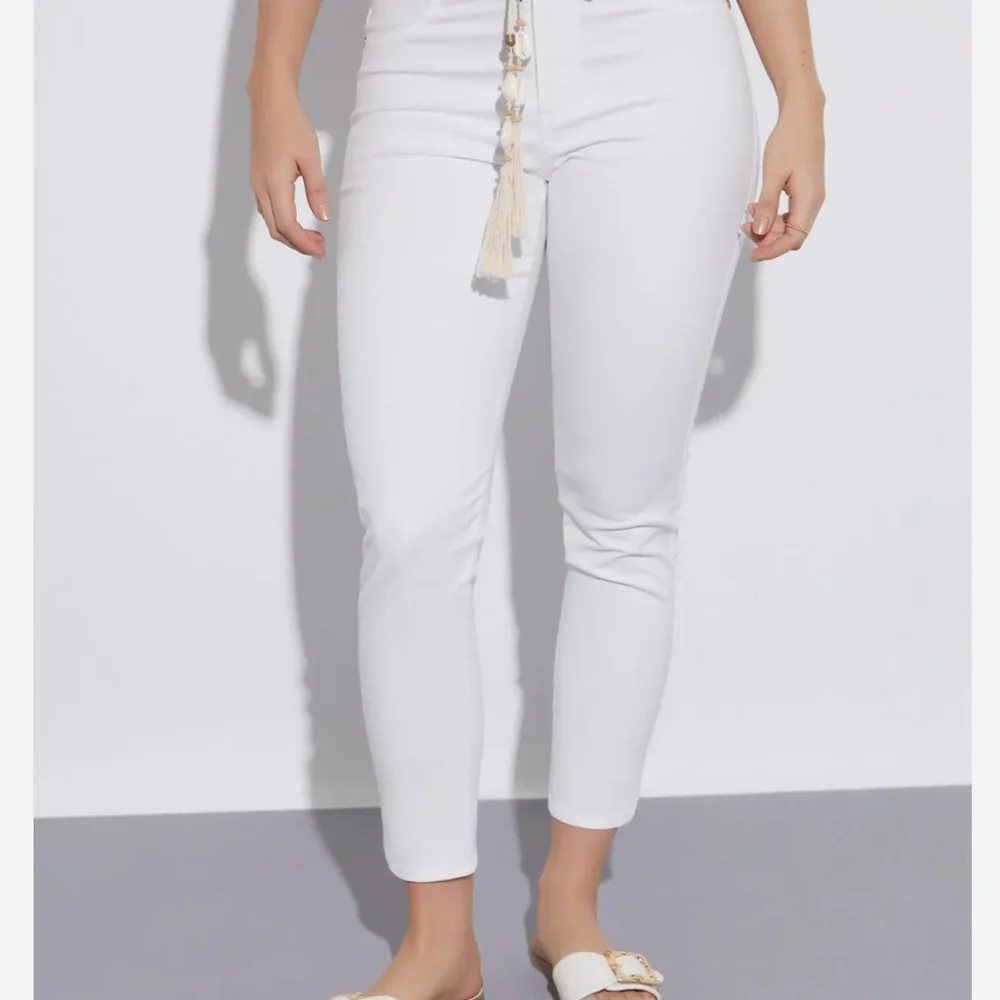 Kensie Crisp White Women's Jeans - Picture 1 of 9